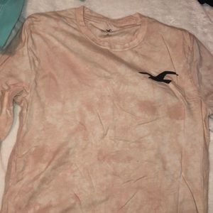 light pink hollister long-sleeve